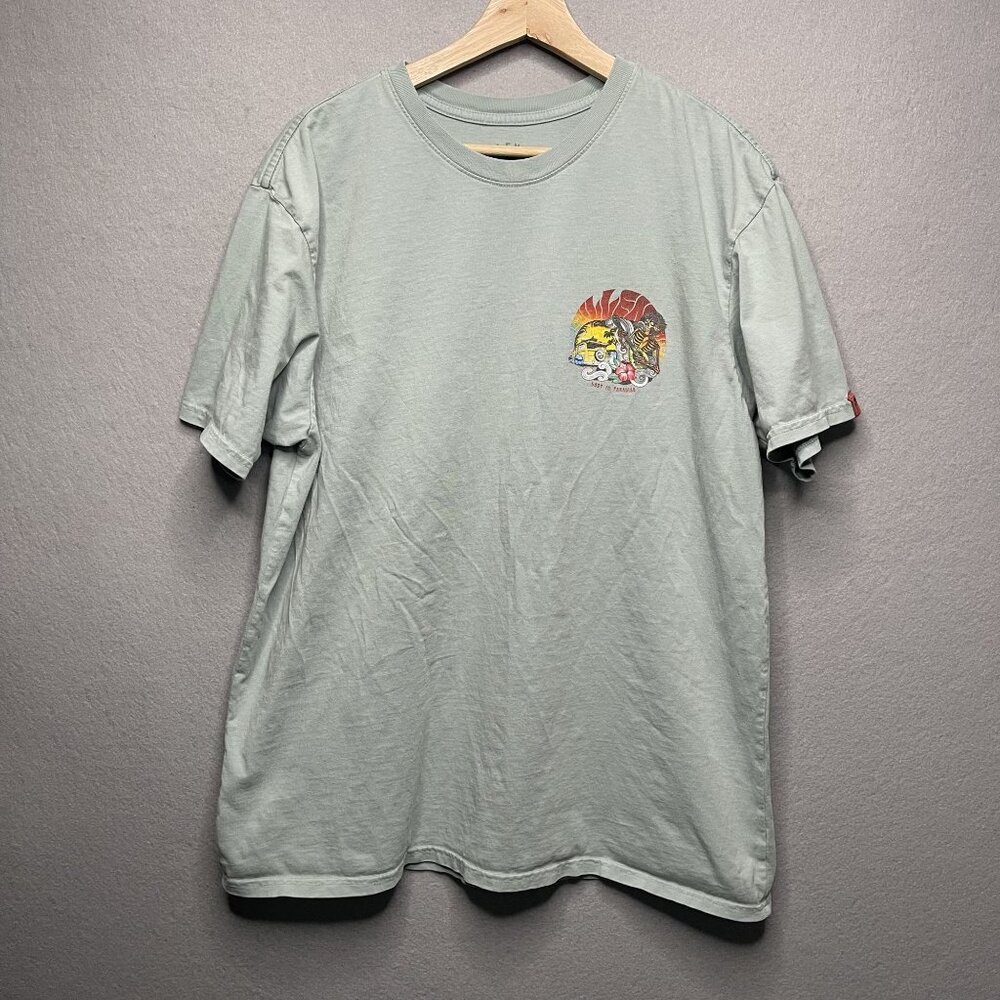 Sullen Art Collective Lost In Paradise Graphic Tee X-Large Skeleton
